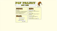 Desktop Screenshot of popproject.com